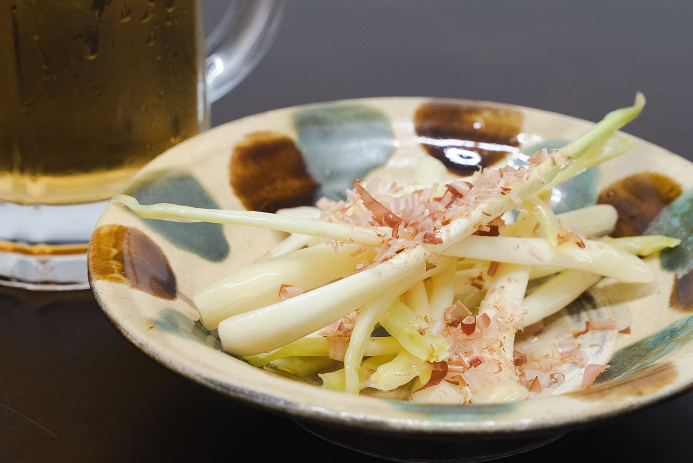 島らっきょう塩漬け