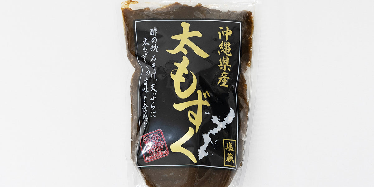 沖縄県産養殖 太もずく（タレなし）500g — 沖縄産直市場オンラインストア