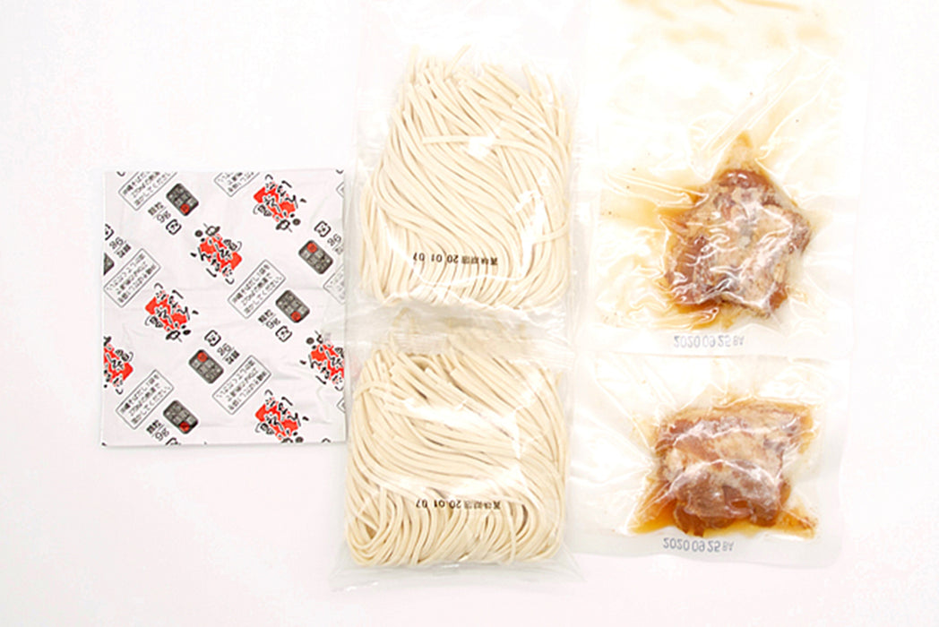 【沖縄そば食べ比べセット】沖縄そば・ソーキそば各2袋（8食入）
